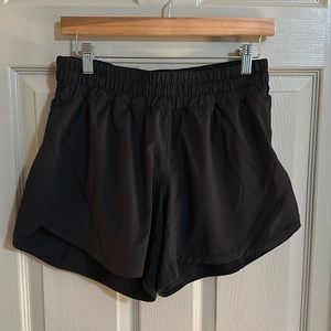 Lululemon Track That Mid-Rise Lined Short 5" | Size 10 | Black
